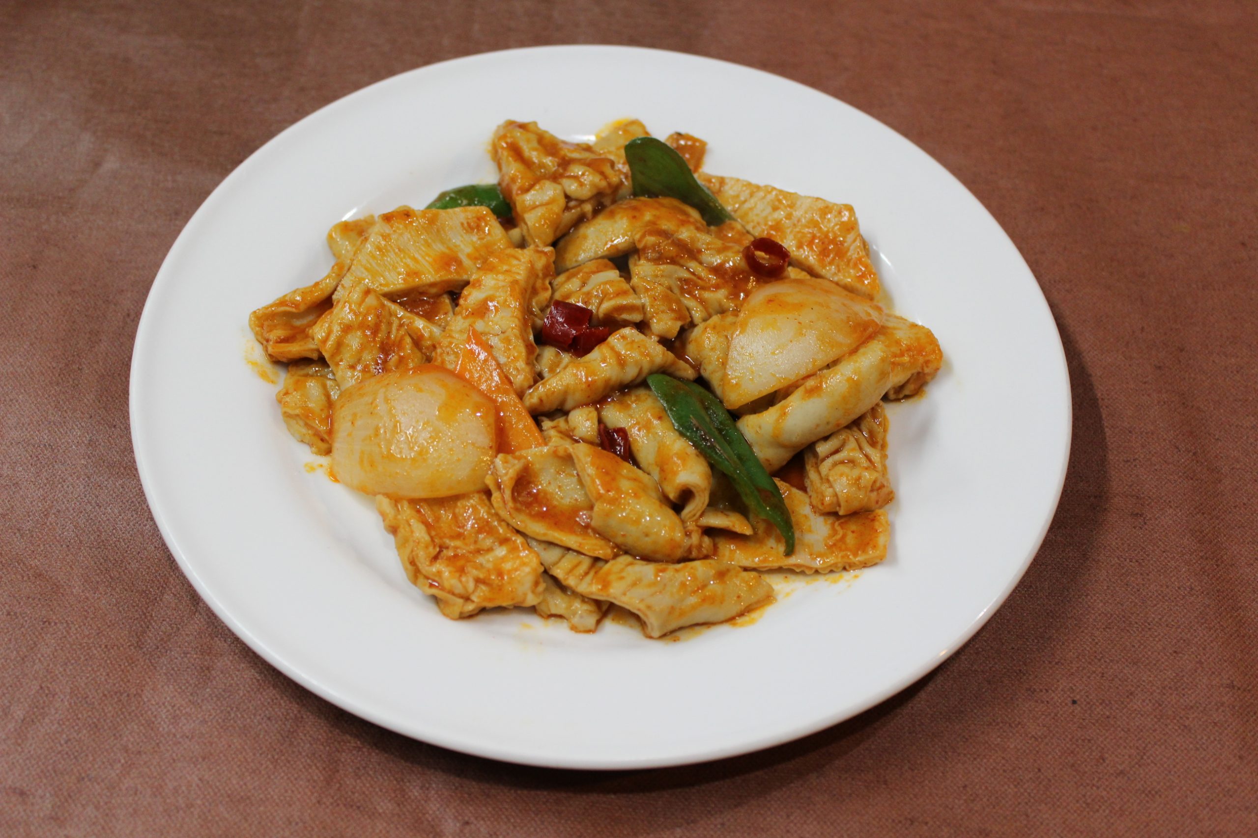 溜肥腸 豚ホルモン炒め 札幌市中央区 本場の薬膳火鍋が味わえる中華料理店 季香園 きこうえん