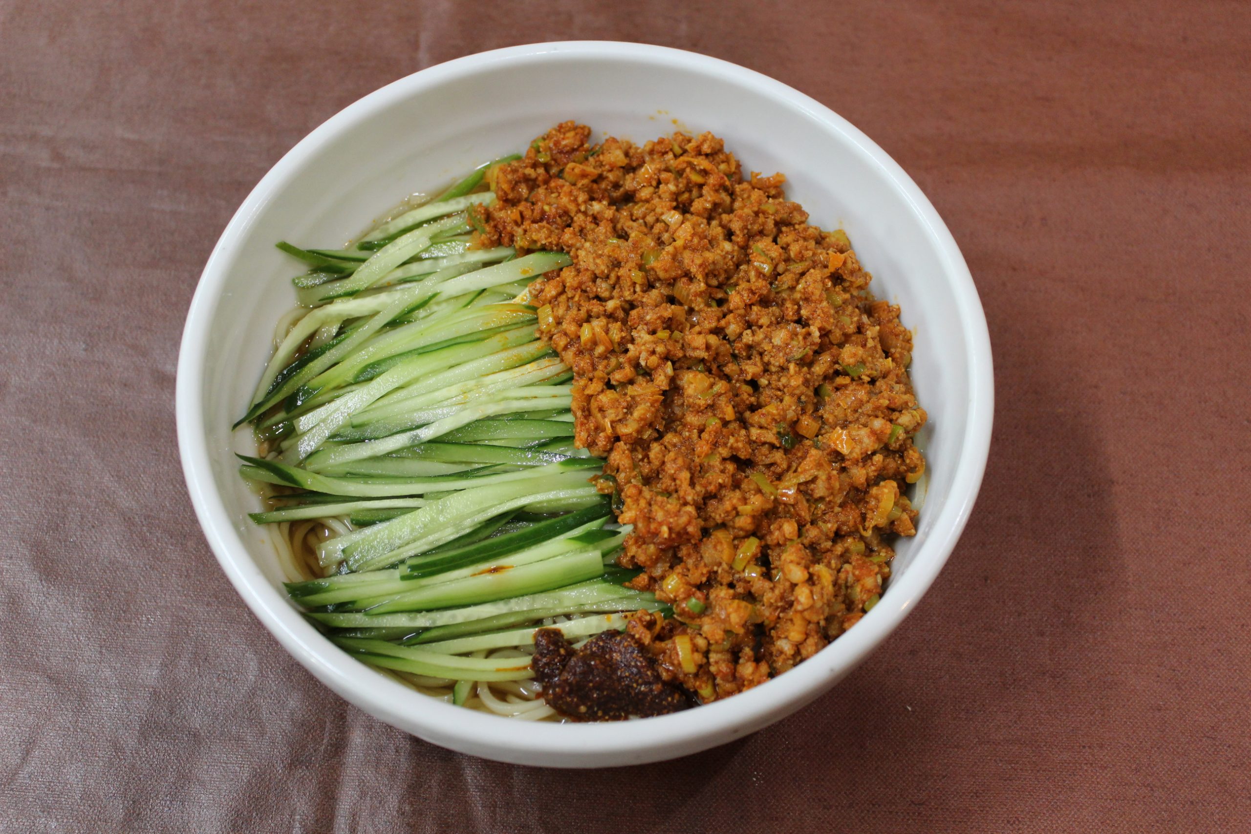 【冷坦々麺】冷やしタンタン麺