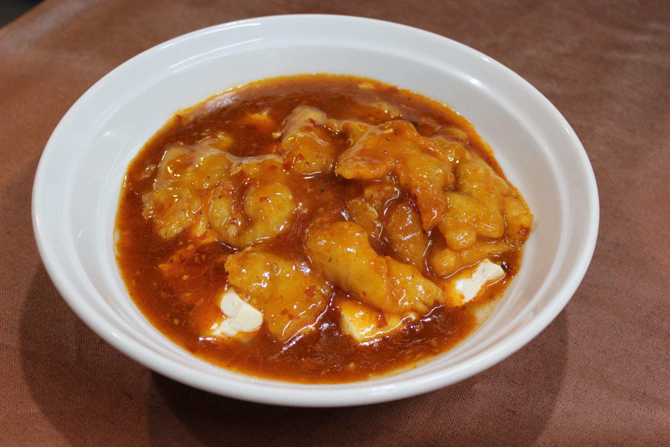 【豆花鮮魚】魚と豆腐の四川風料理